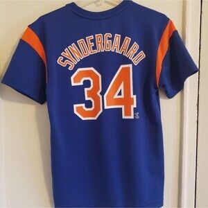 BOYS New York Mets Noah Syndergaard jersey tee shirt